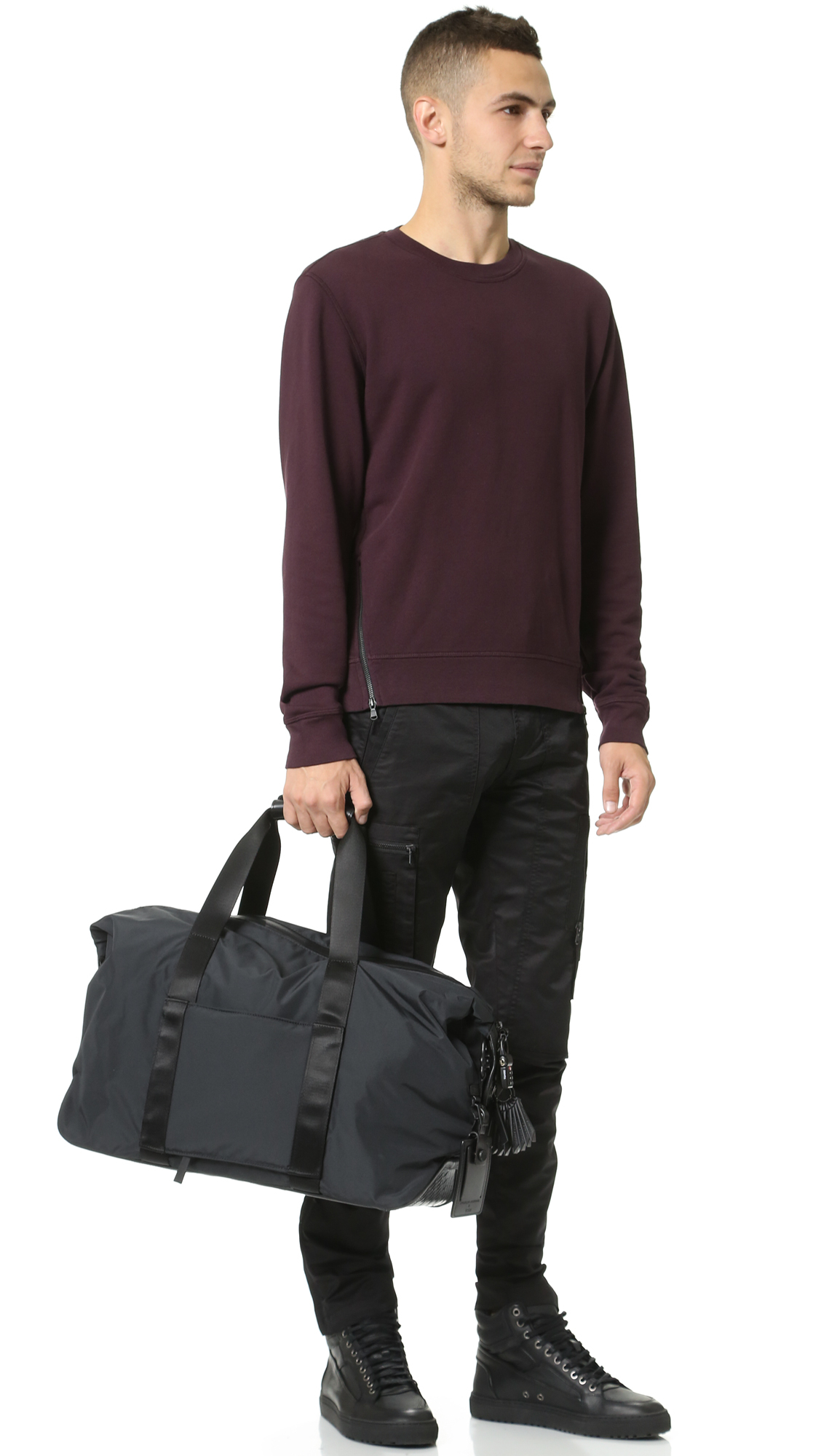 tumi travel satchel
