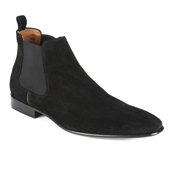 Paul smith Men's Falconer Suede Chelsea Boots in Black for Men | Lyst