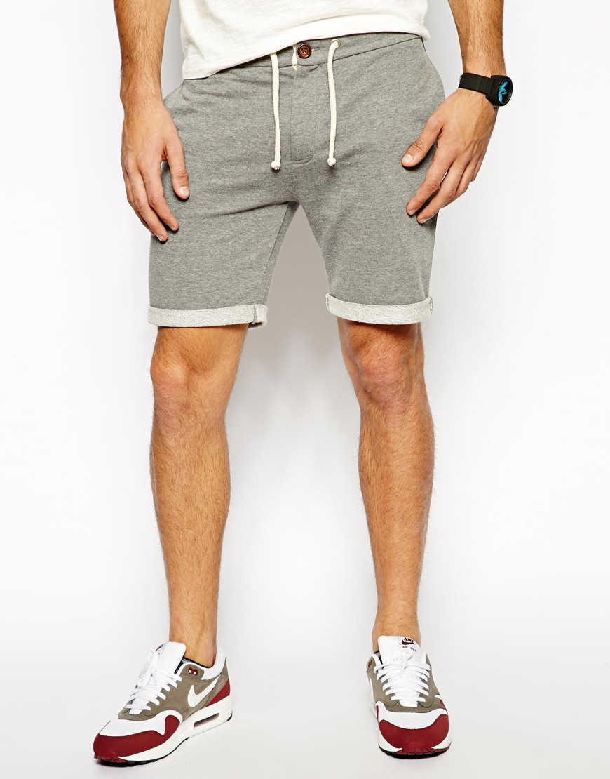 ASOS Jersey Shorts With Zip Fly And 