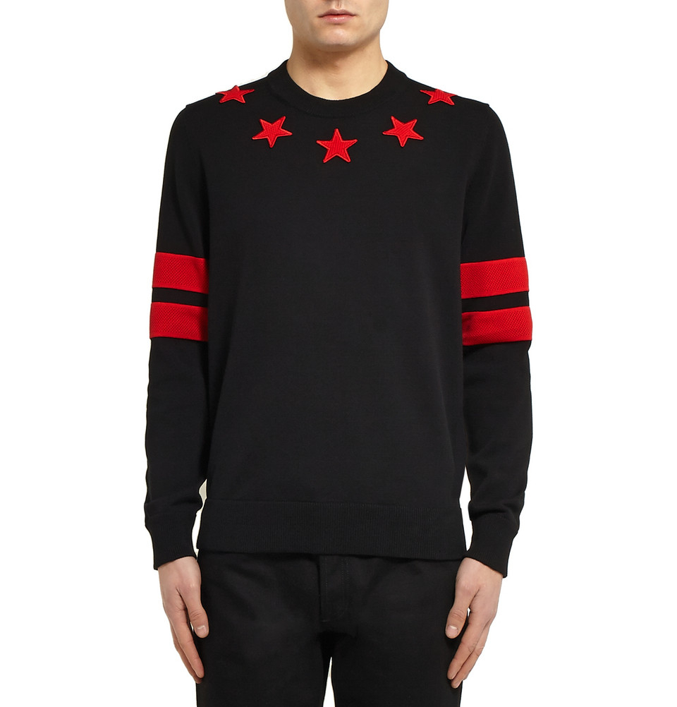 givenchy star sweater
