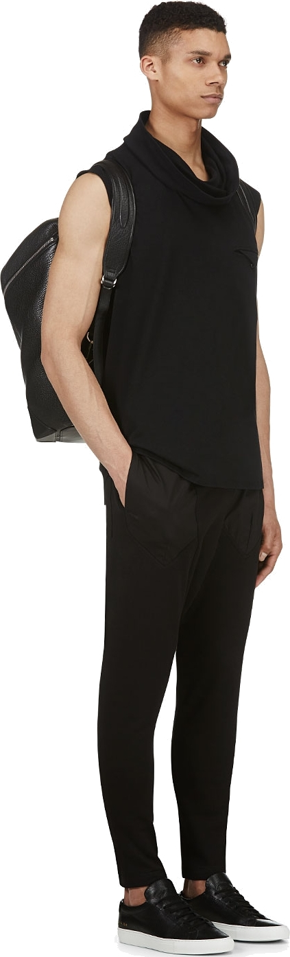 turtleneck sleeveless men