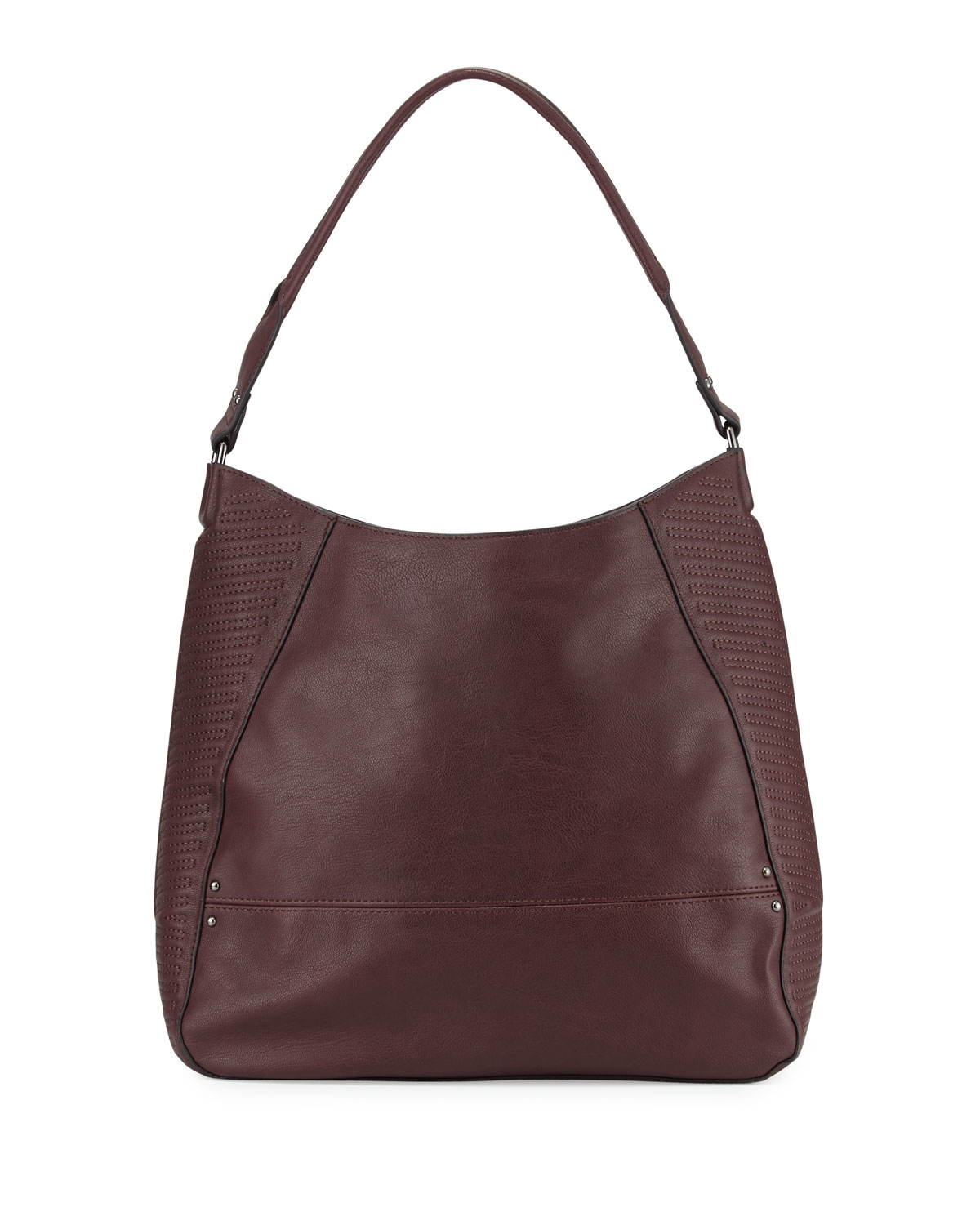 French connection Dakota Fauxleather Hobo Bag in Brown Lyst