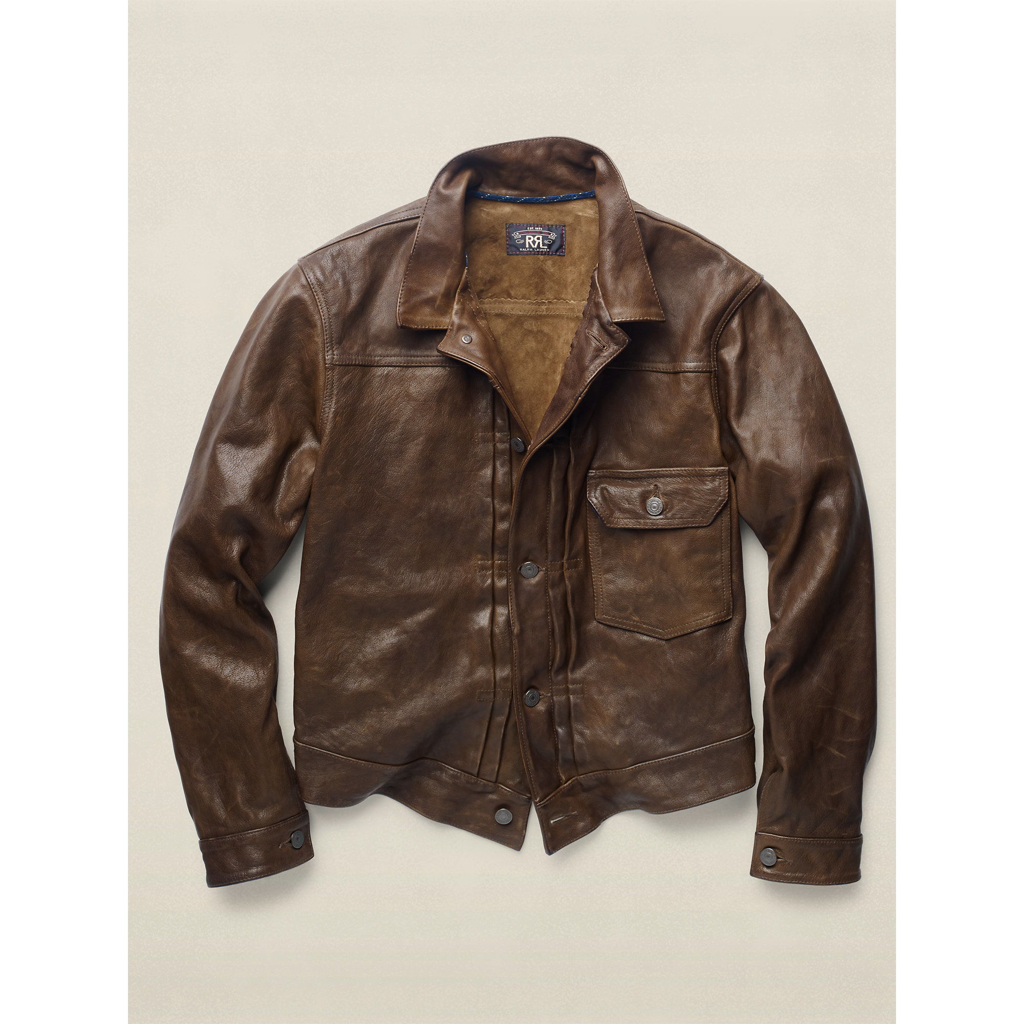 RRL Limited-edition Leather Jacket in 