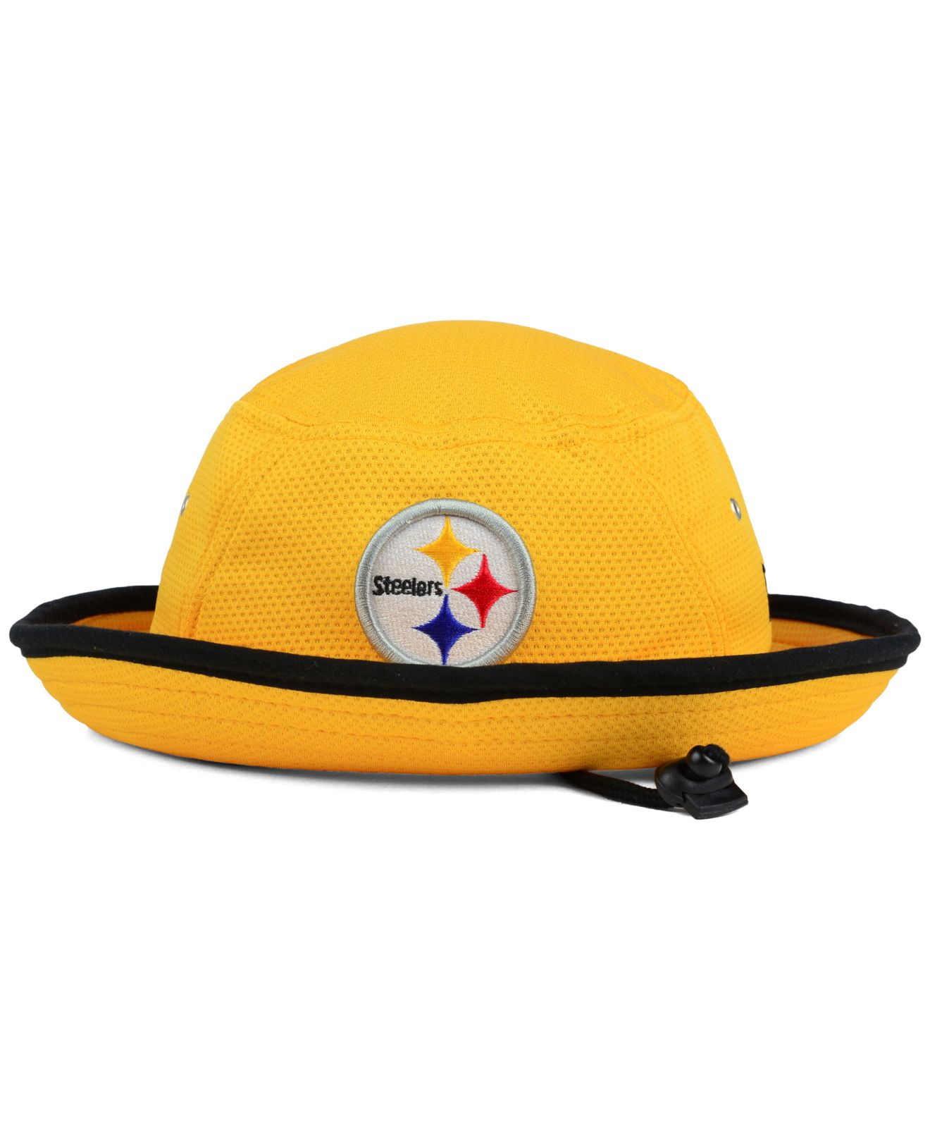 KTZ Pittsburgh Steelers Training Bucket Hat in Yellow for Men | Lyst