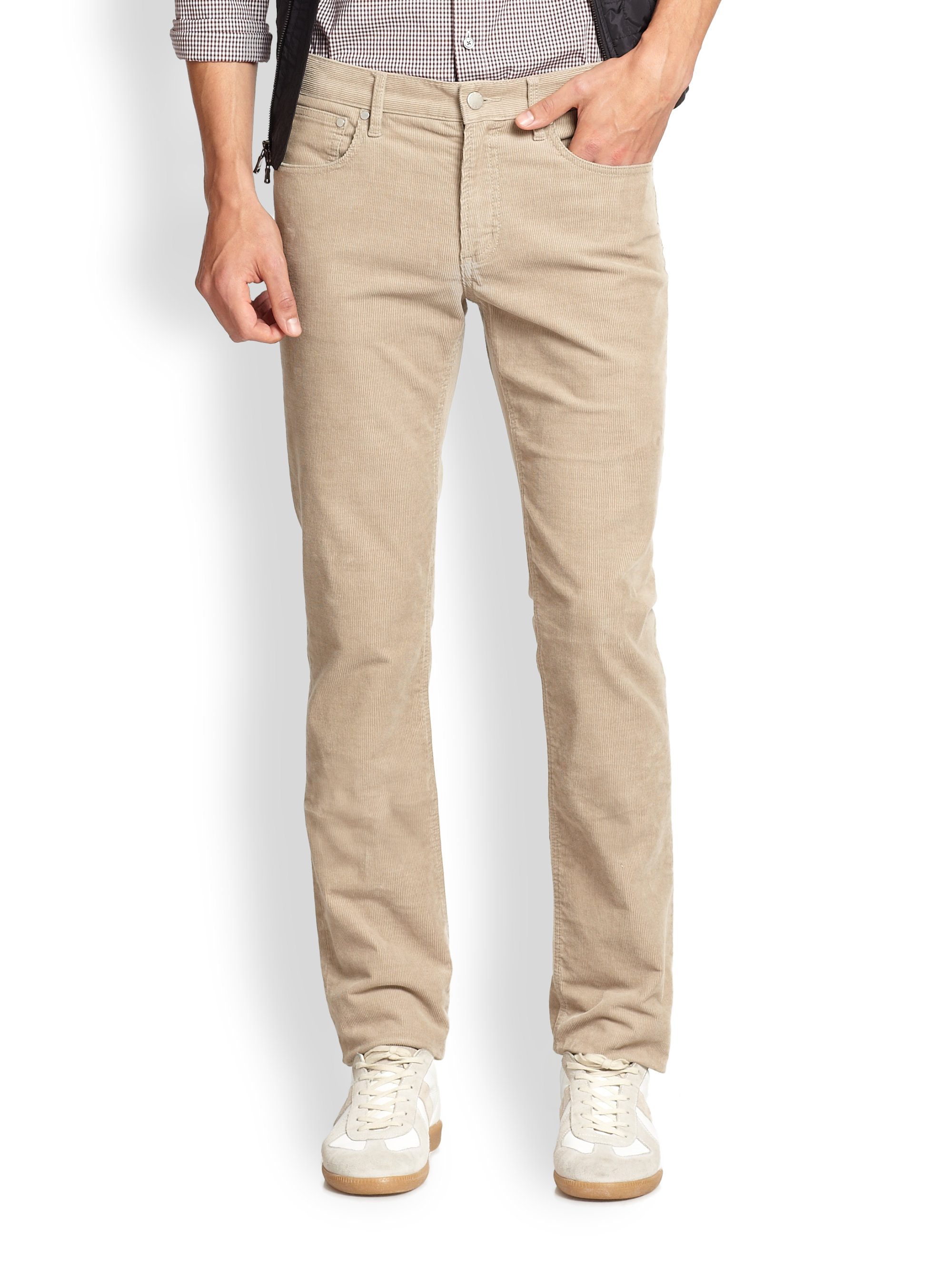 Michael kors Corduroy Pants in Beige for Men (CHINO) Lyst