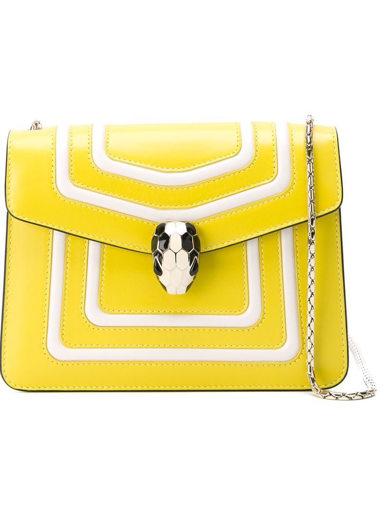 bvlgari yellow bag