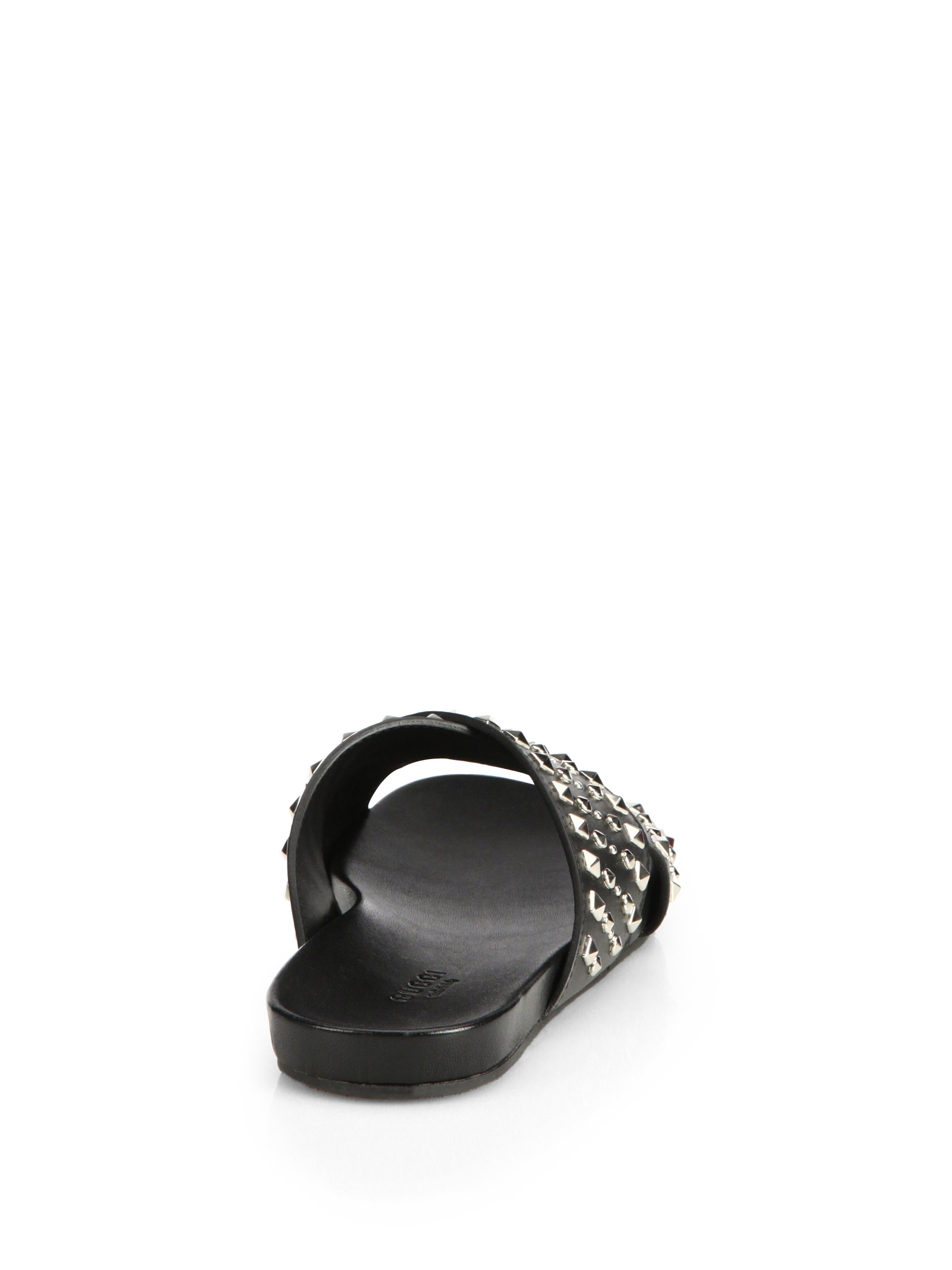 gucci cross slippers