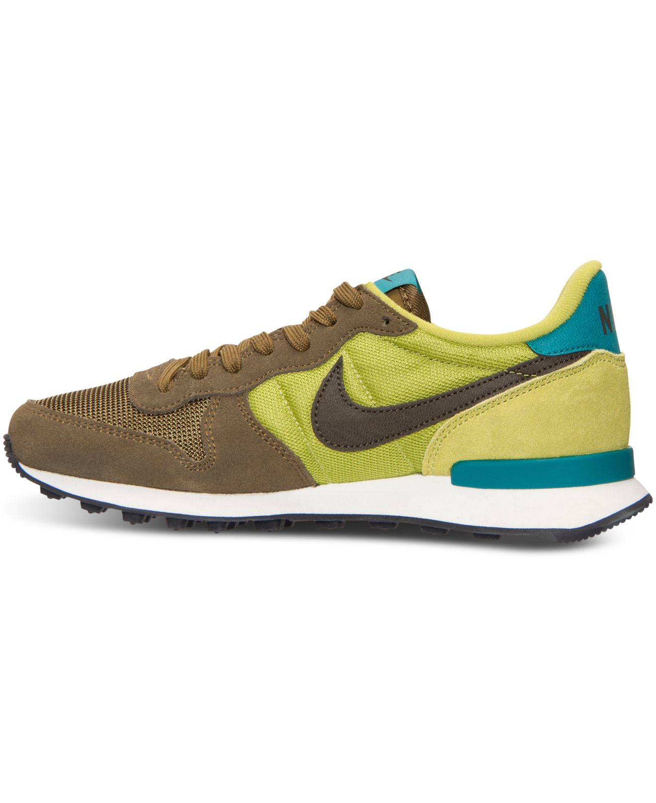 nike green sneakers women's