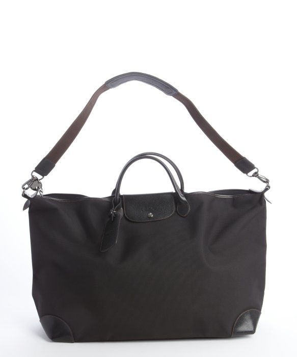 Lyst Longchamp Black Nylon Boxford Xl Travel Bag in Black