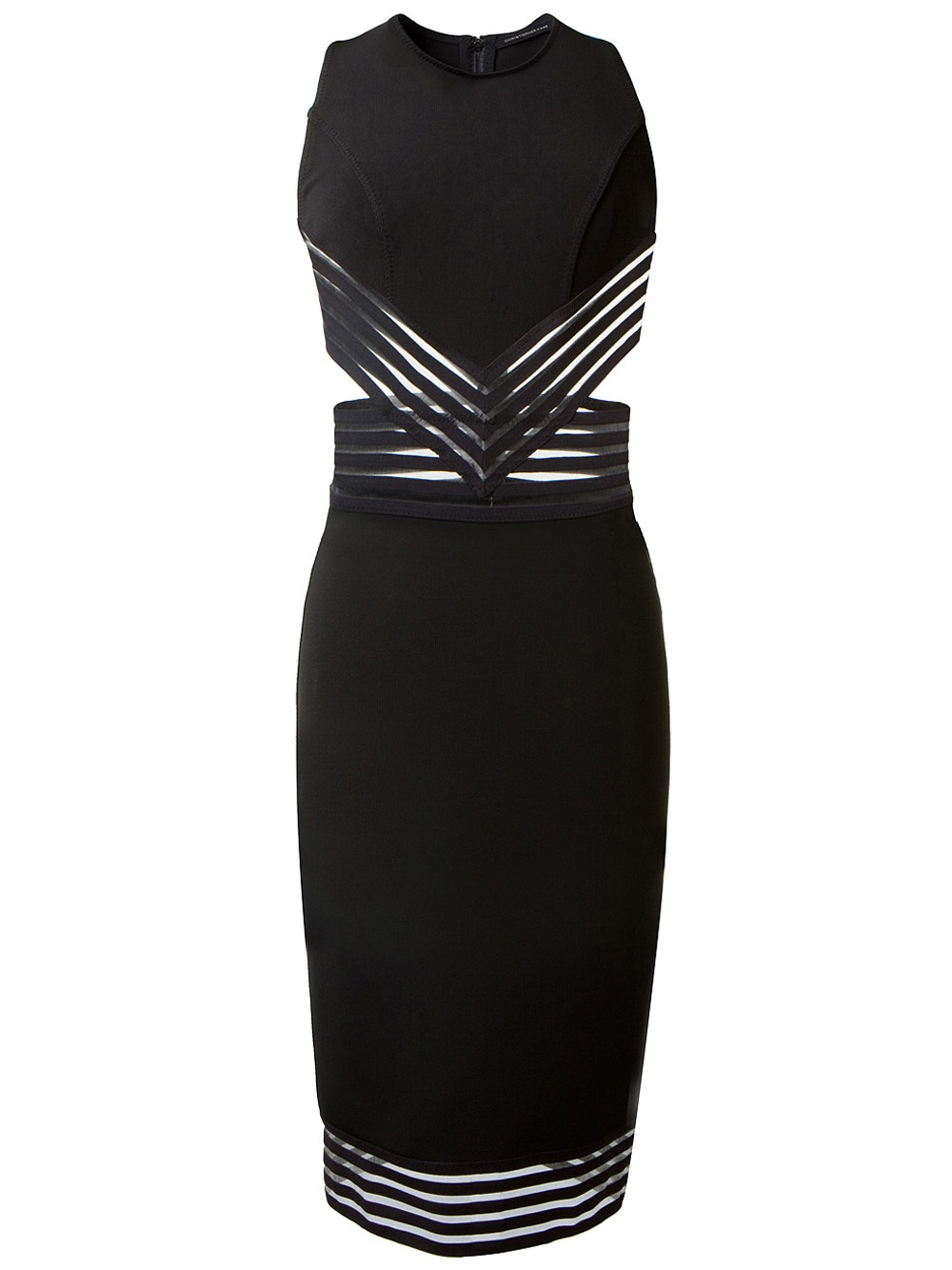 cut out pencil dress