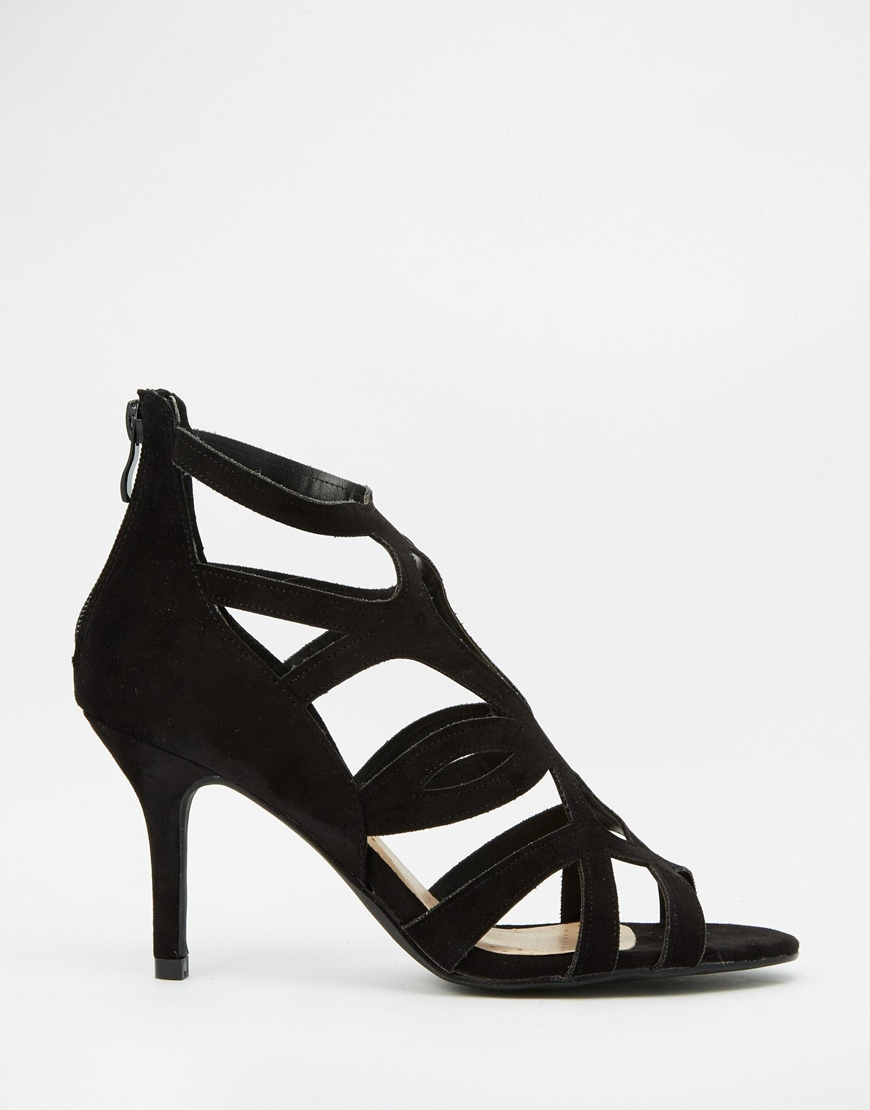oasis black heels
