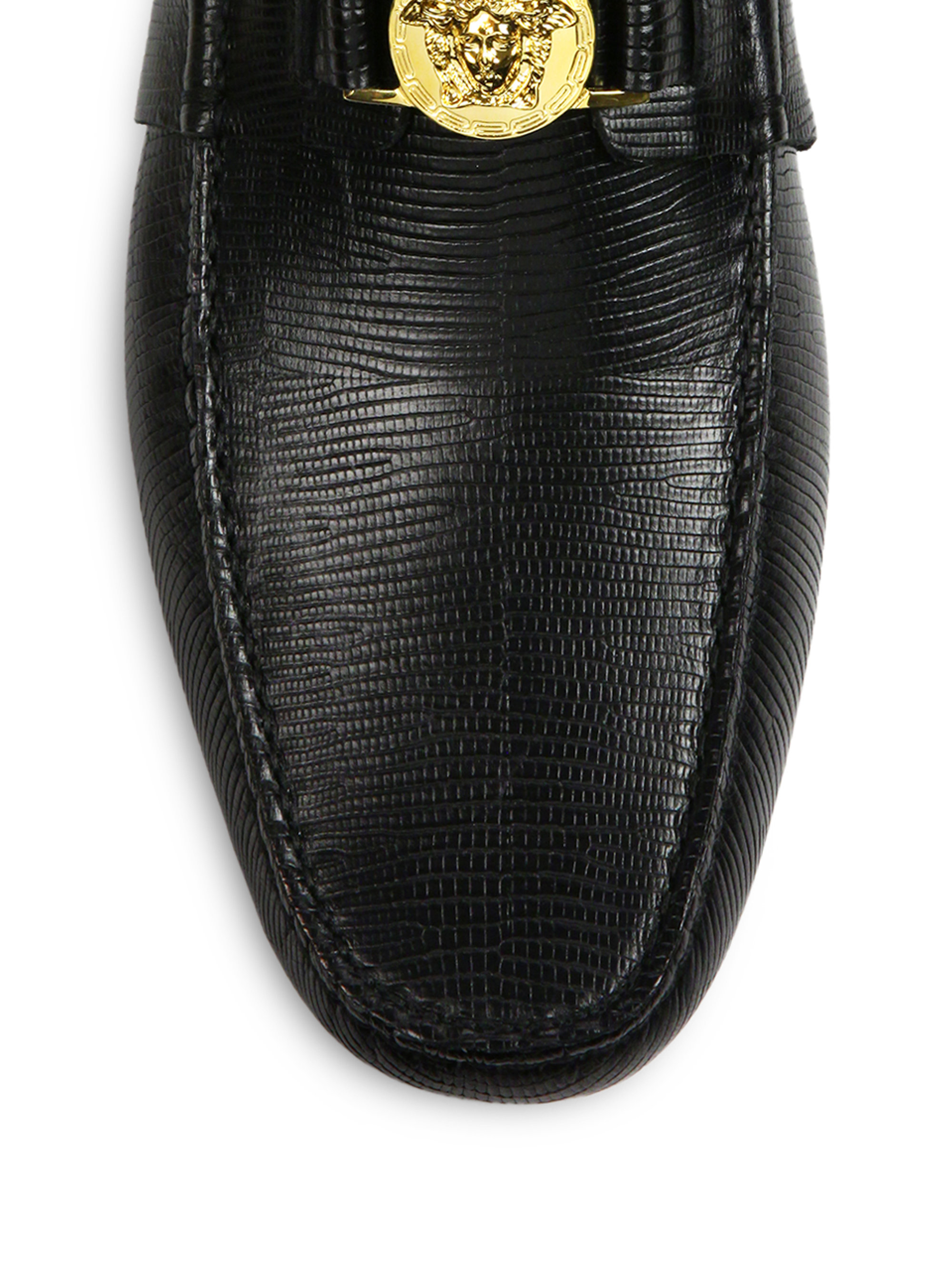 versace loafers men's