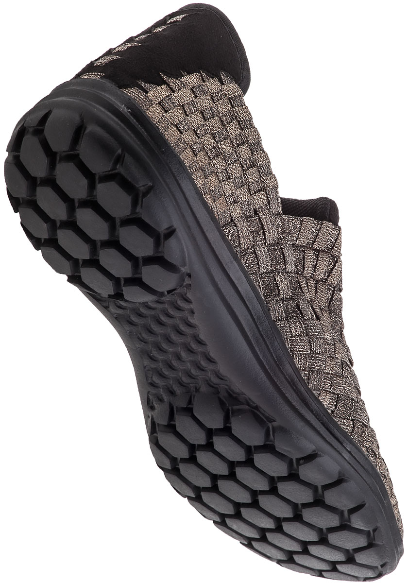 Bernie Mev Victoria Sneaker Bronze Fabric in Metallic - Lyst