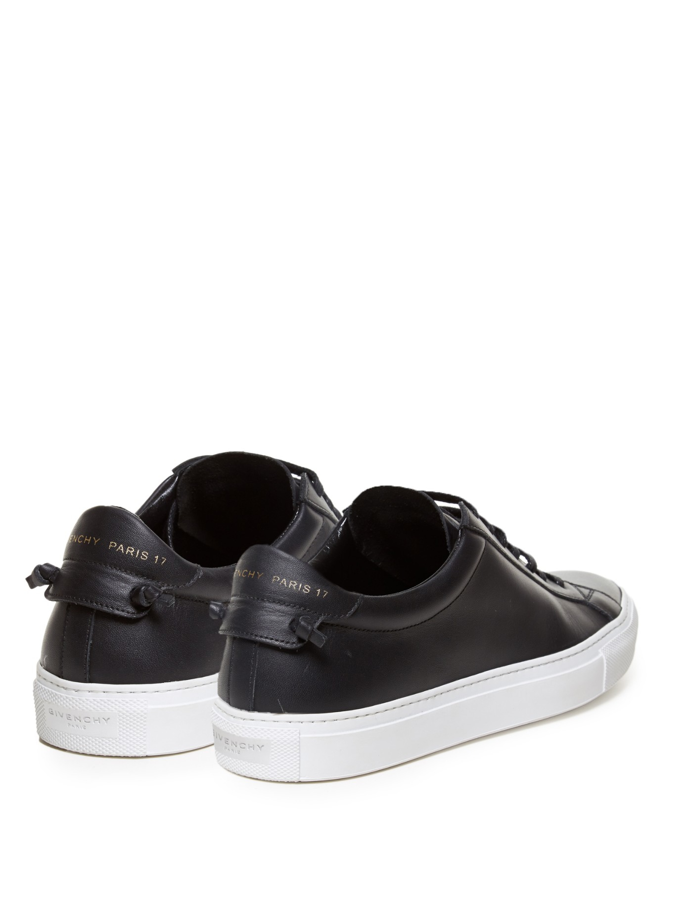 Urban Street Low-top Leather Trainers in Black for | Lyst