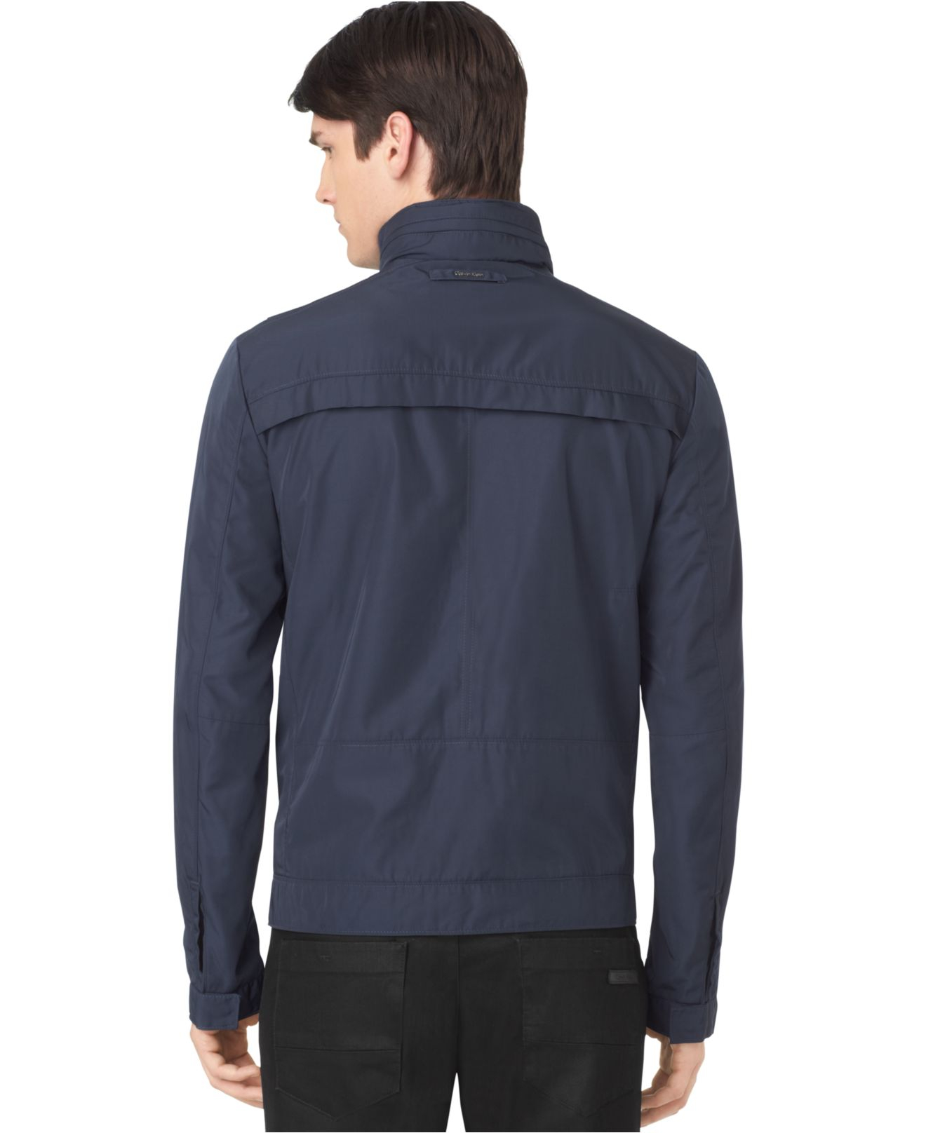 calvin klein menswear nylon field jacket