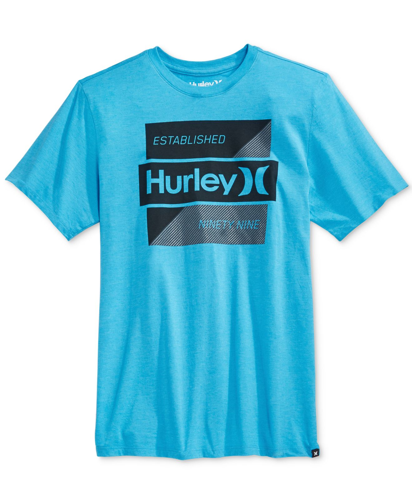 blue hurley shirts