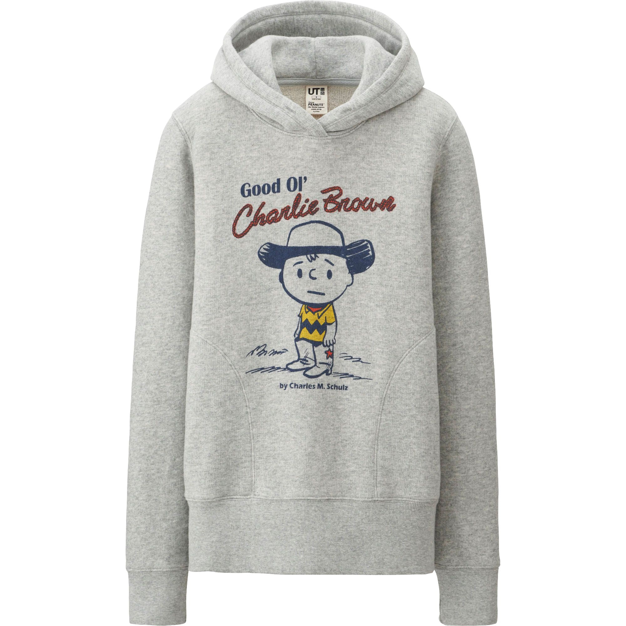 Uniqlo | Gray Peanuts Sweat Long Sleeve Pullover Hoodie | Lyst