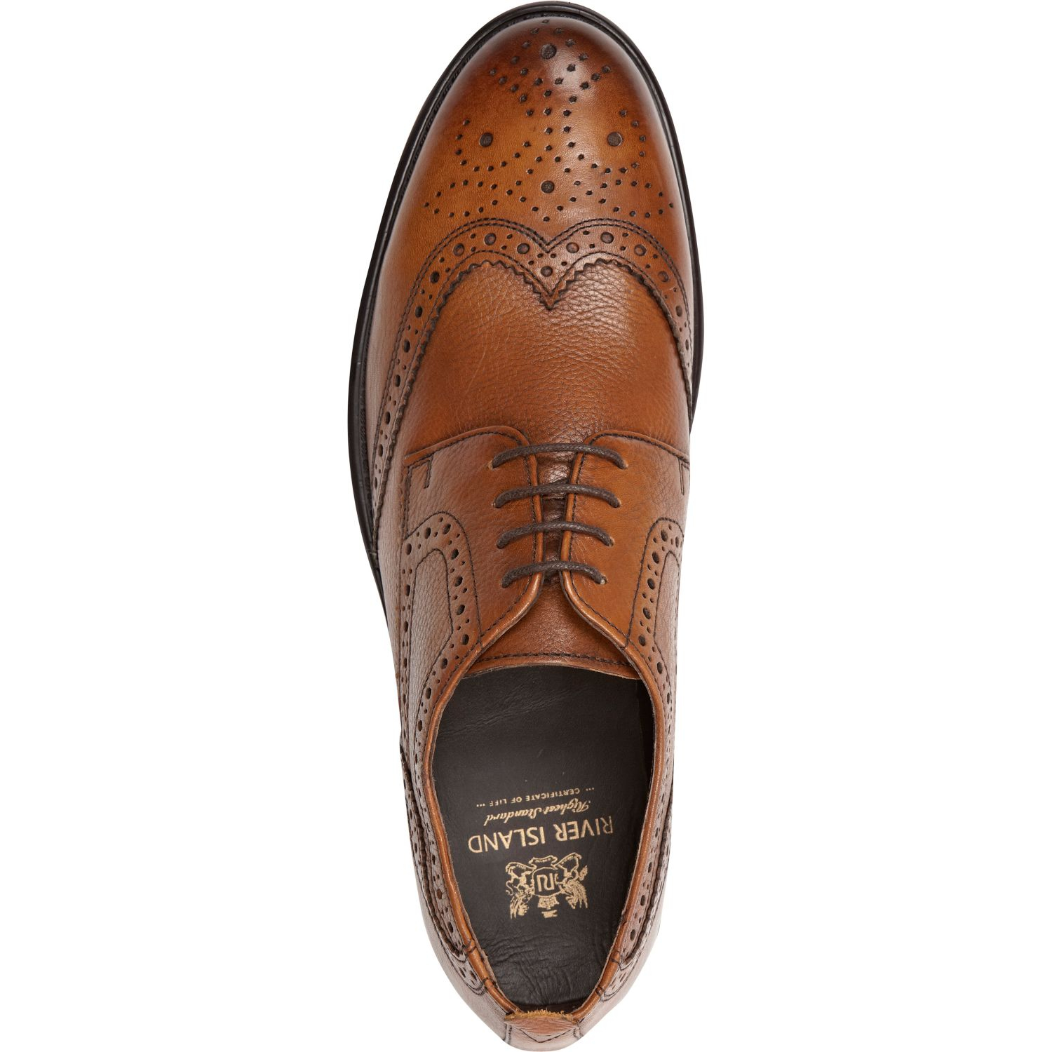 river island suede brogues