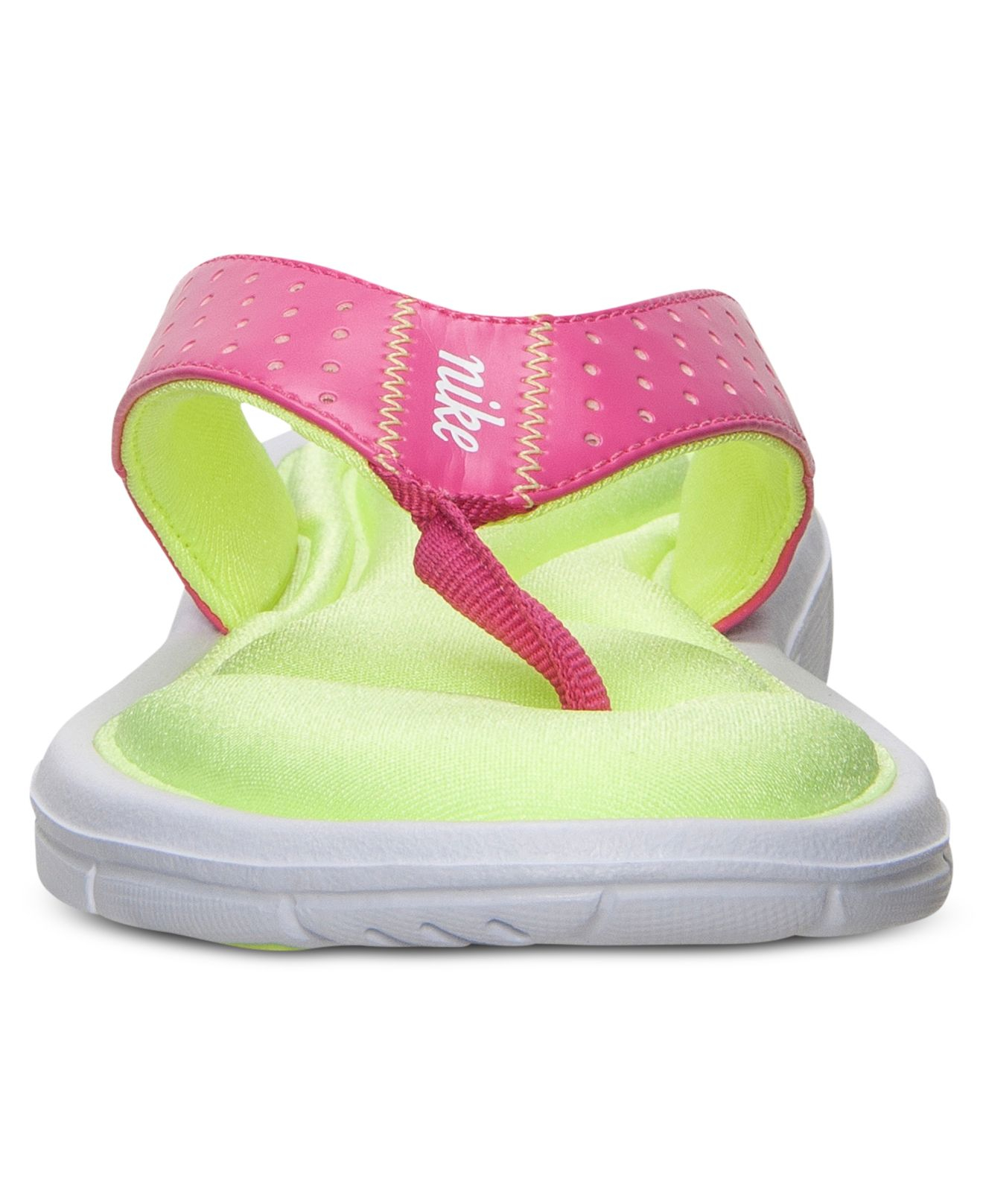 nike women's comfort thong sandals from finish line