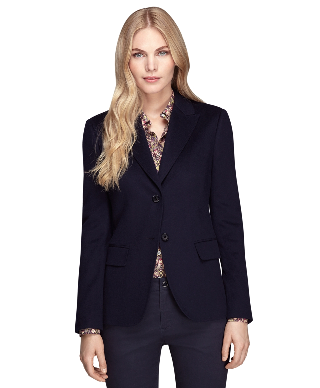 Brooks Brothers Loro Piana® Two-button Cashmere Blazer in Blue - Lyst