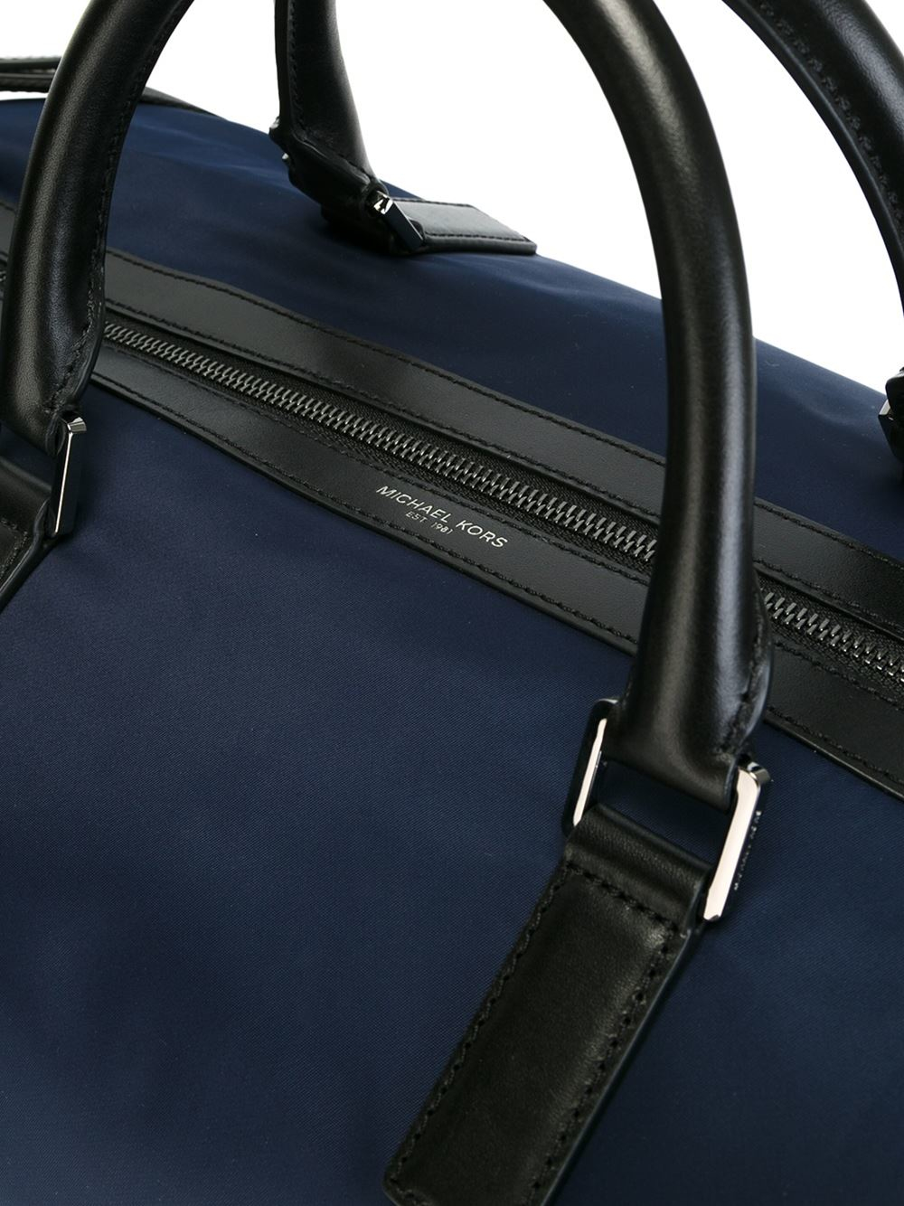 Michael Kors 'kent' Duffel Bag in Blue (Black) for Men - Lyst