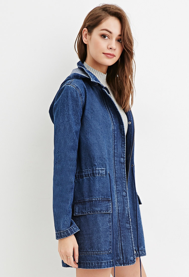 mid blue denim