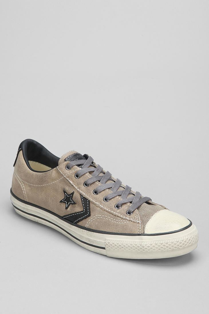 Converse John Varvatos X Chuck Taylor All Player Mens Leather Sneaker in Brown | Lyst