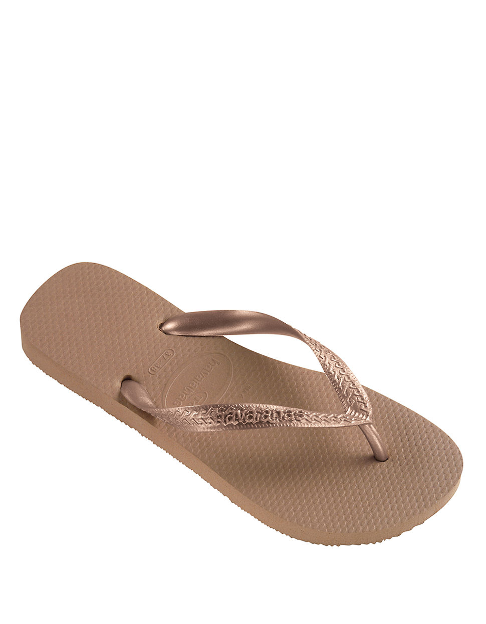 Lyst - Havaianas Metallic Flipflops in Metallic