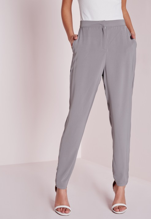 crepe cigarette pants