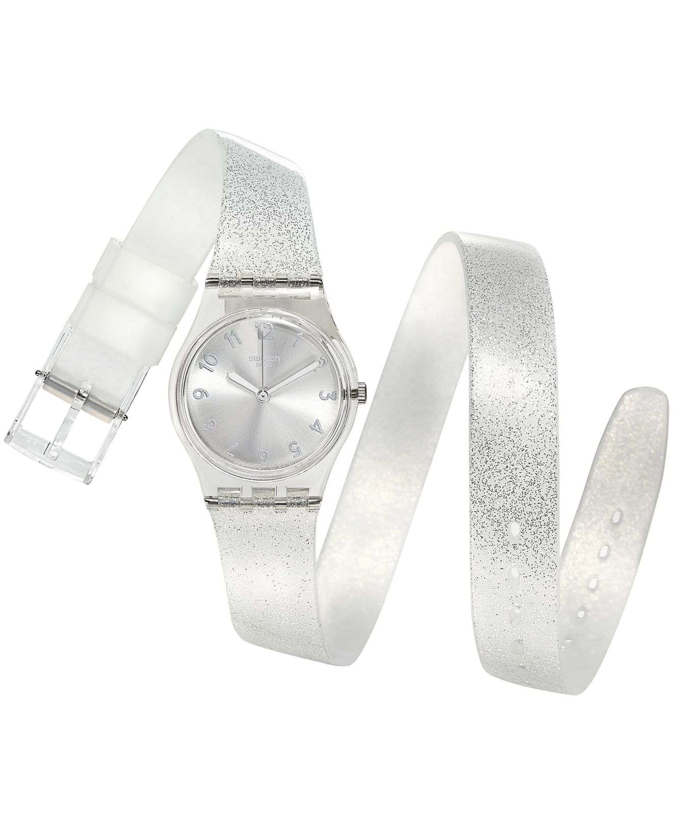 swatch transparent strap