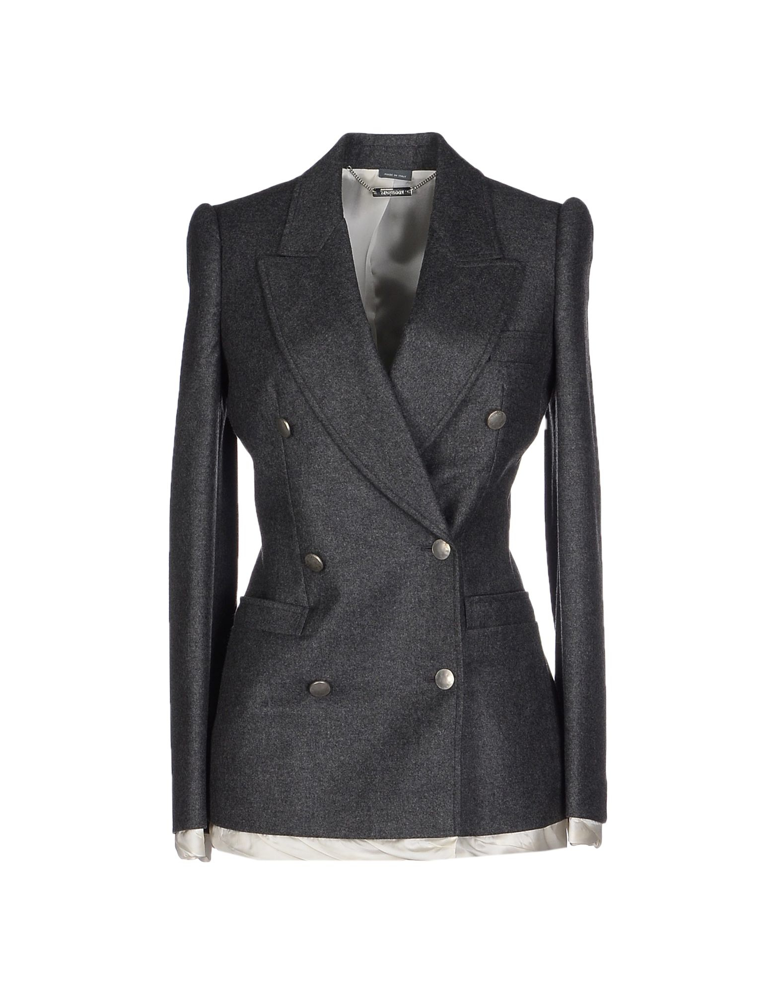 Lyst Alexander Mcqueen Blazer in Gray