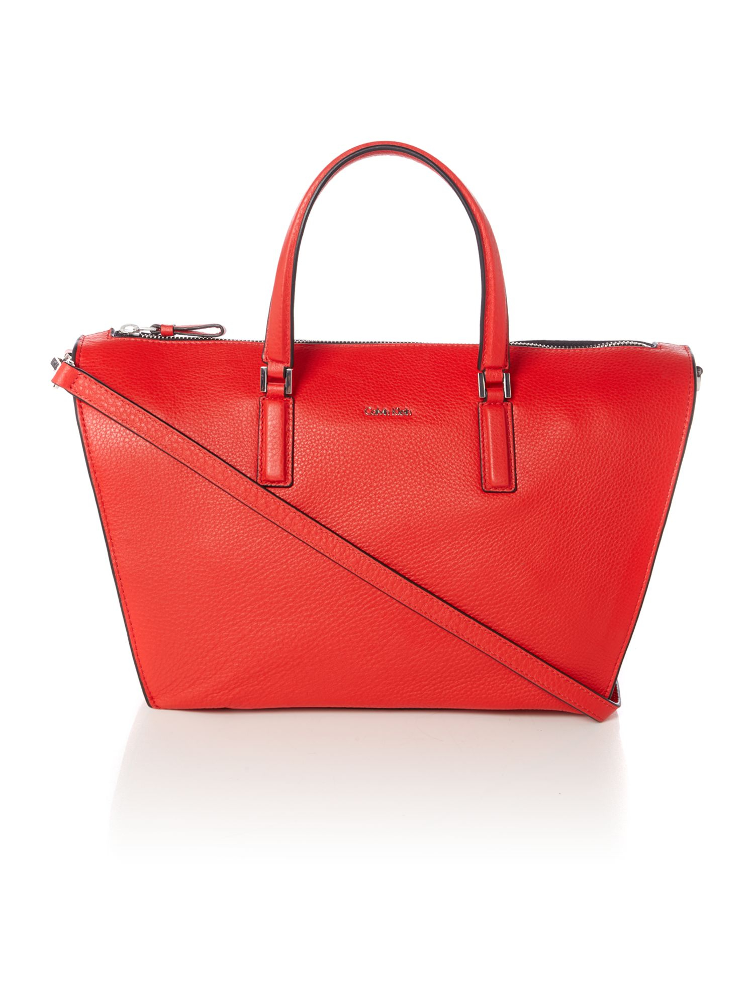 Calvin klein Kate Red Duffle Bag in Red Lyst