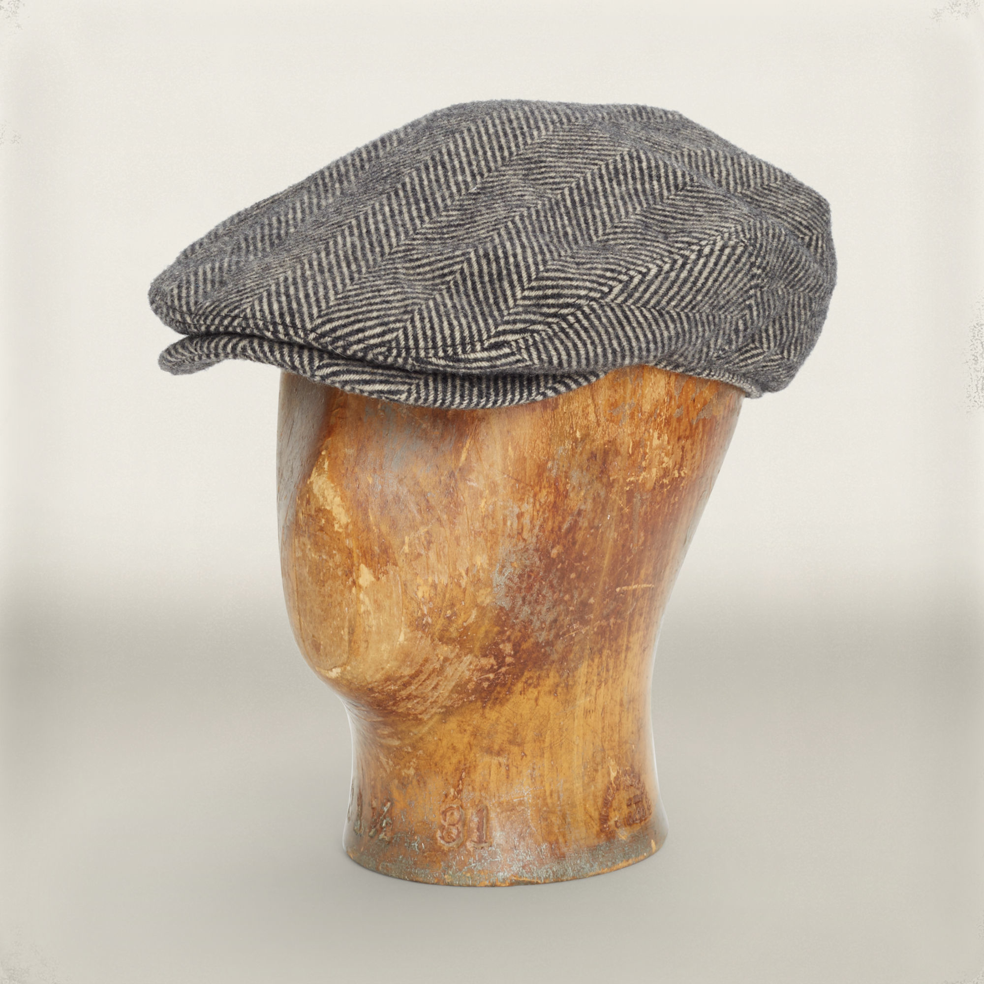 wool driving cap