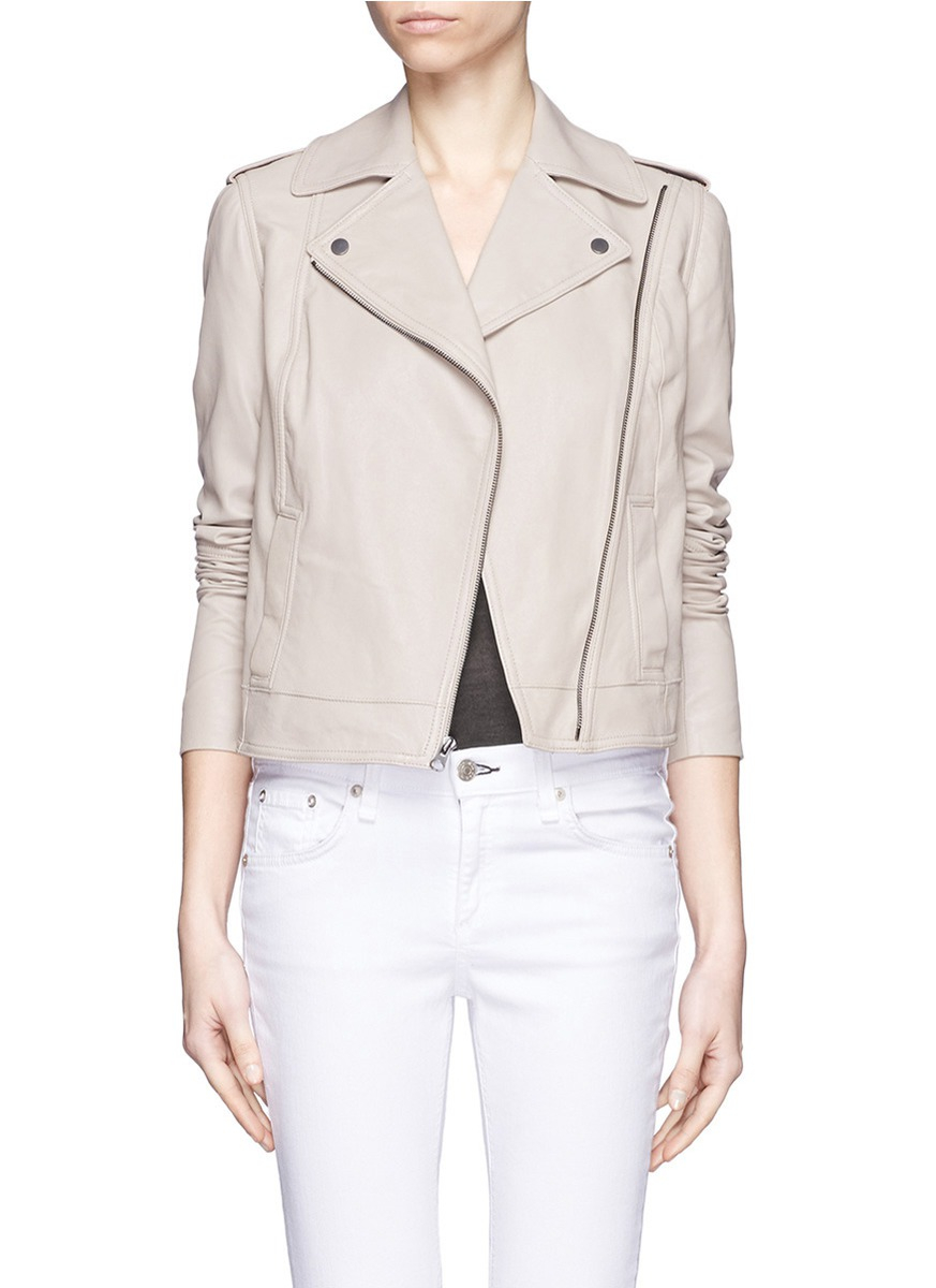 vince leather jacket