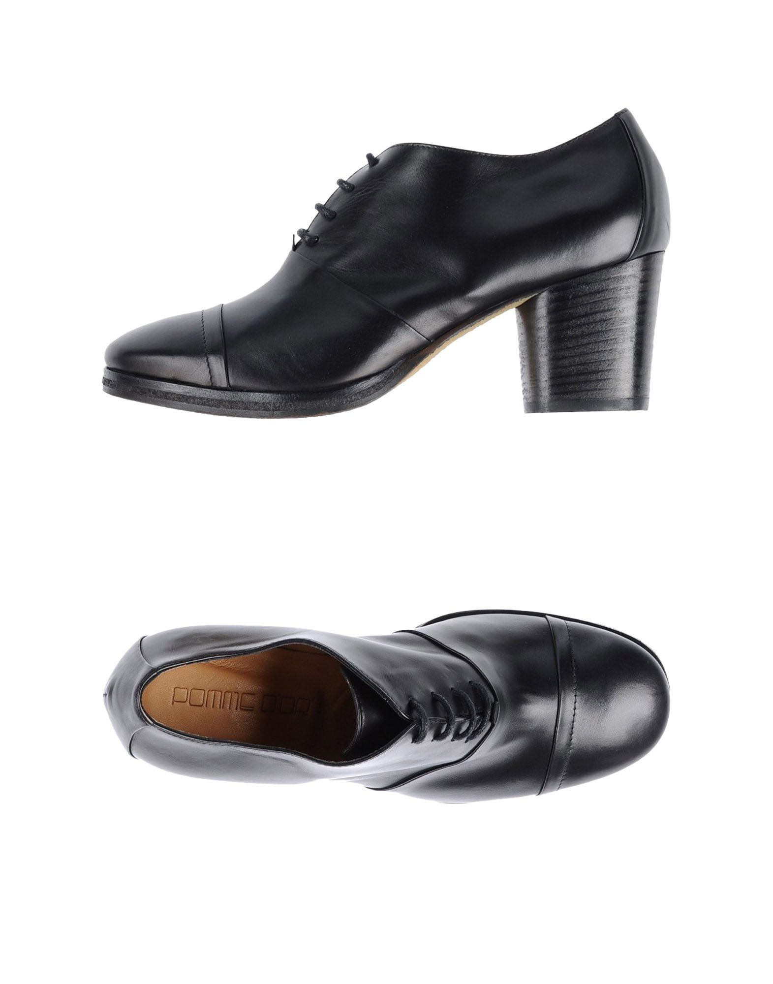 Pomme D'or Lace-Up Shoes in Black - Lyst