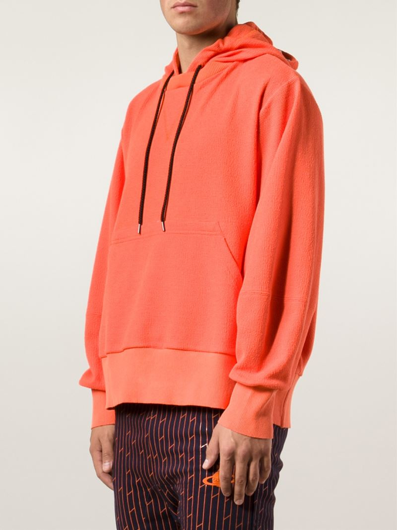Vivienne Westwood Cotton 'expensive' Hoodie in Yellow & Orange (Yellow