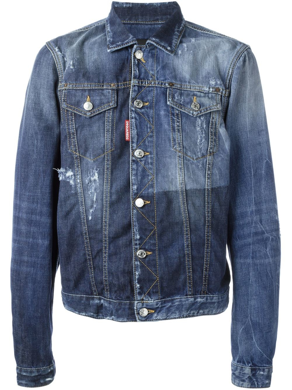 mens dsquared denim jacket