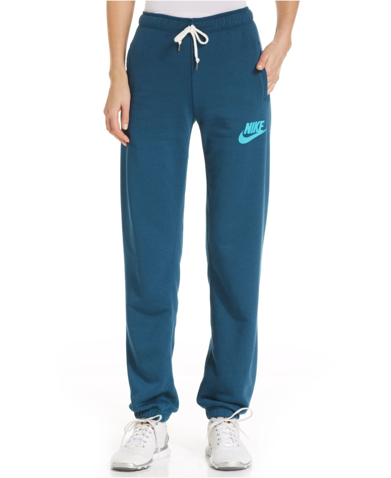Lyst - Nike Rally Straight-Leg Sweatpants in Blue