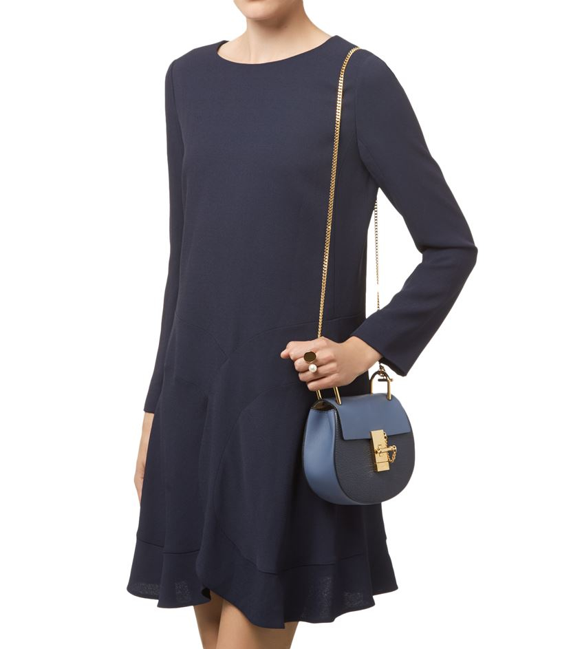 purses chloe - Chlo¨¦ Mini Drew Bicolour Shoulder Bag in Blue | Lyst purses chloe - Chlo¨¦ Mini Drew Bicolour Shoulder Bag in Blue | Lyst
