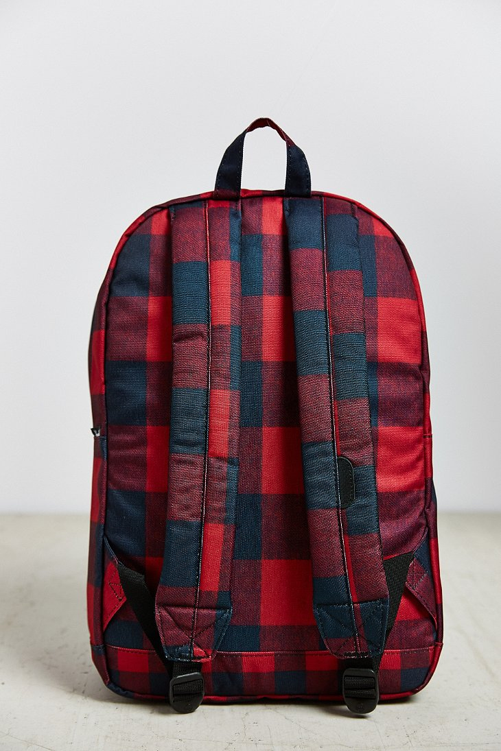 herschel plaid backpack