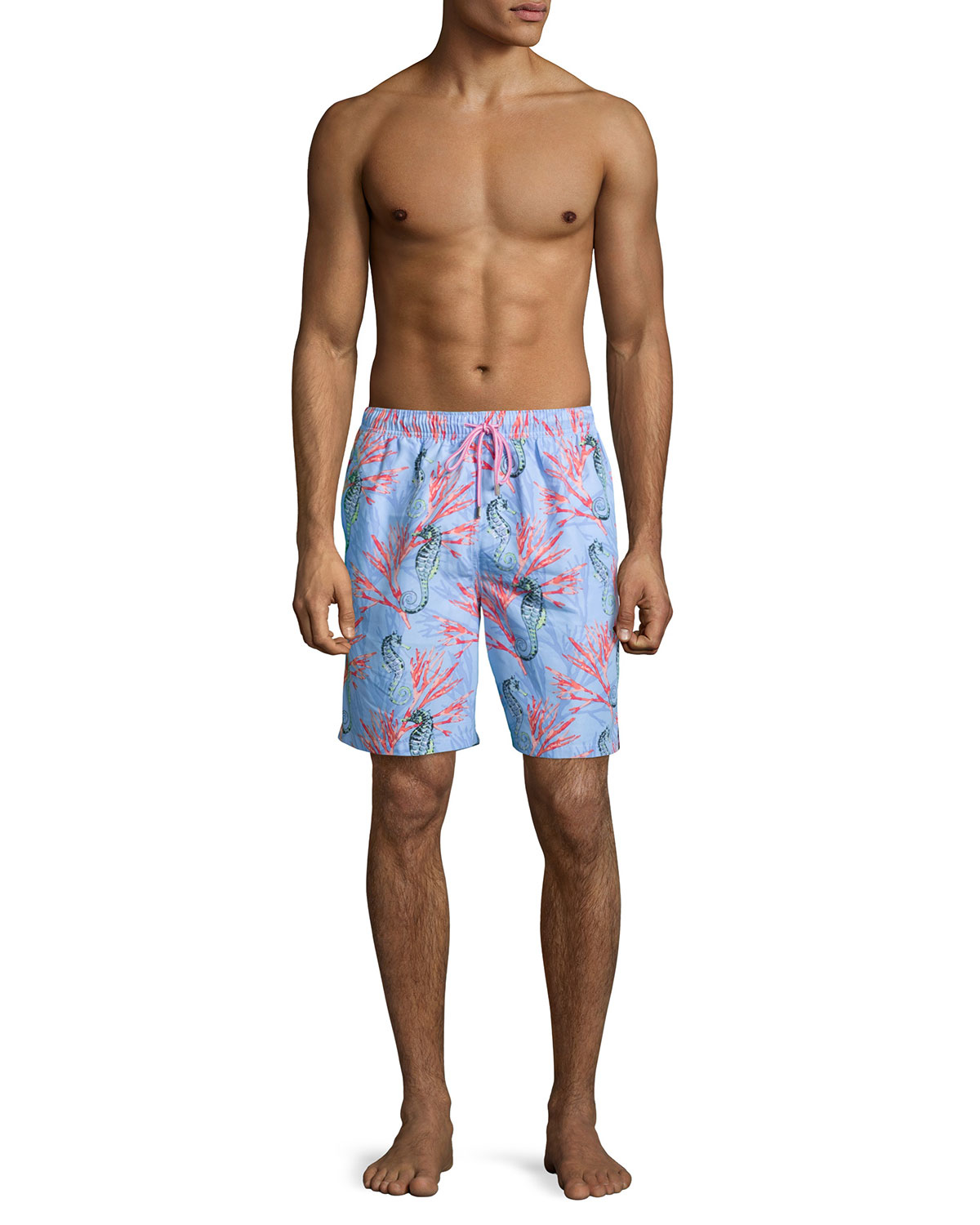 Peter Millar Synthetic Seahorse Medley Swim Trunks in Blue for Men Lyst