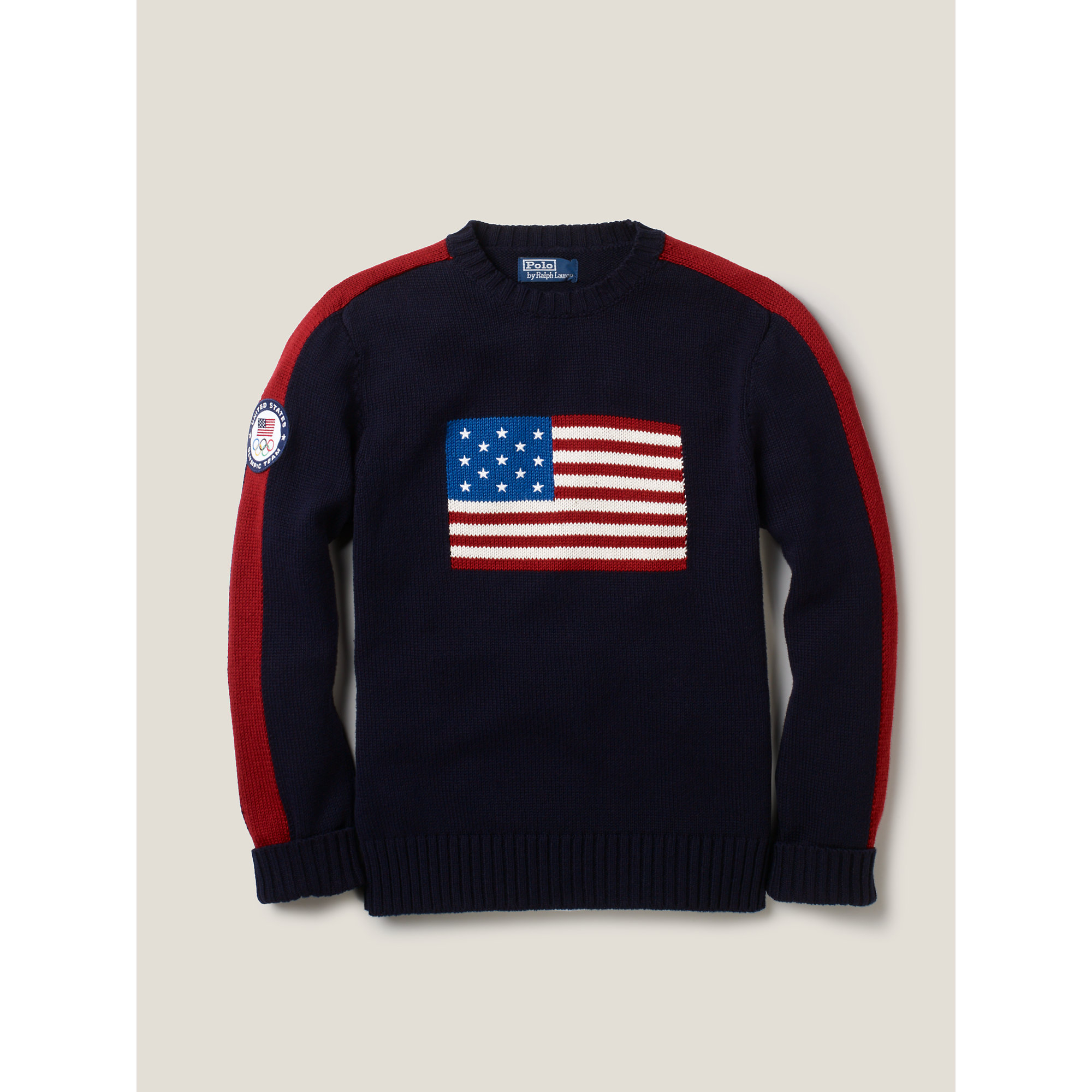 ralph lauren baby flag sweater