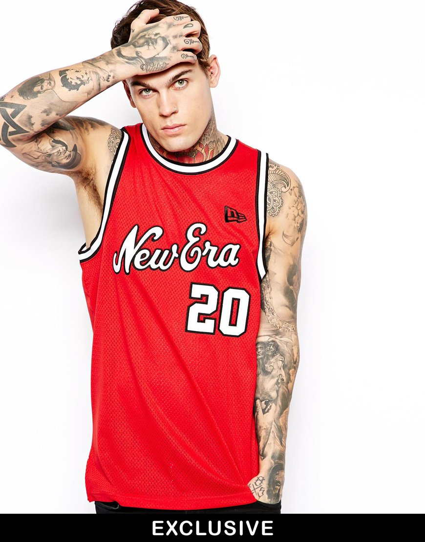 new era basketball jersey