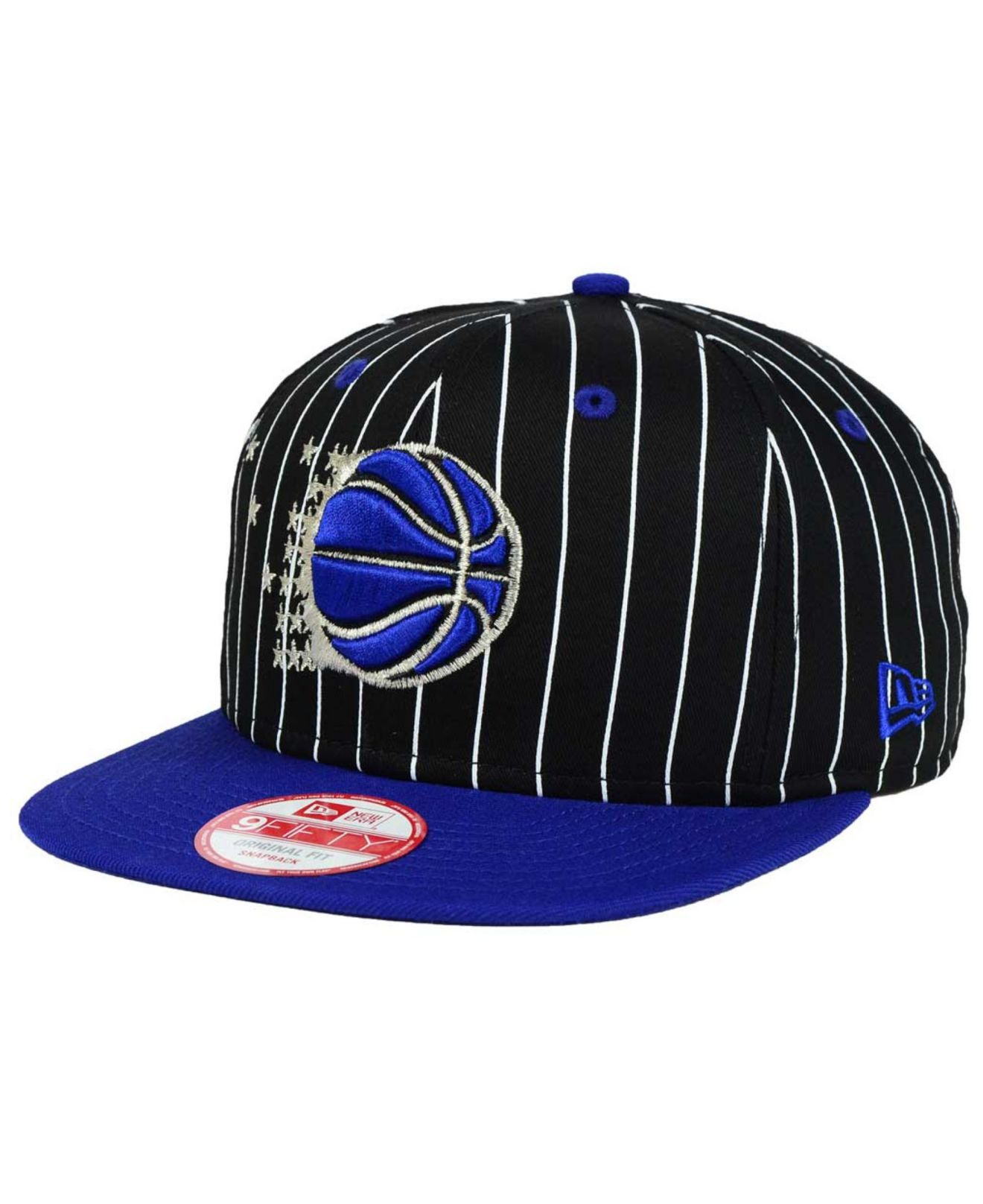 KTZ Orlando Magic Vintage Pinstripe 9fifty Snapback Cap in Black for Men |  Lyst