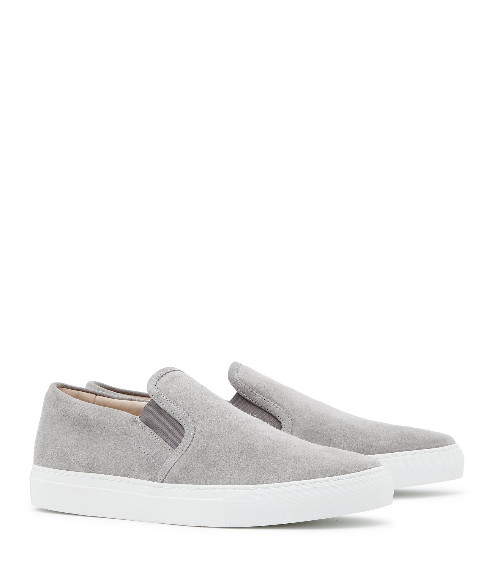 grey slip on shoes cheap online