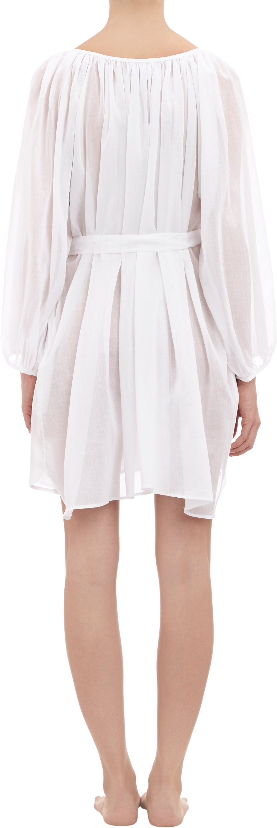 Loup Charmant Peasant Tunic in White | Lyst
