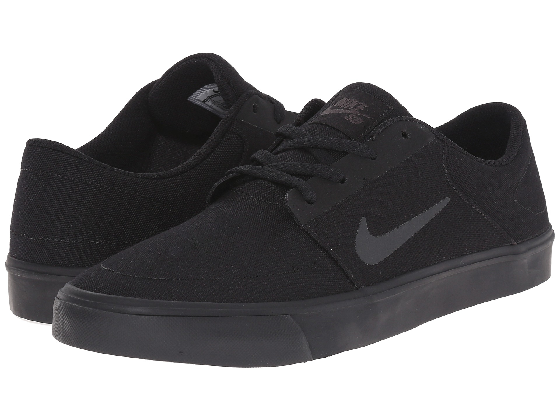 nike sb portmore all black