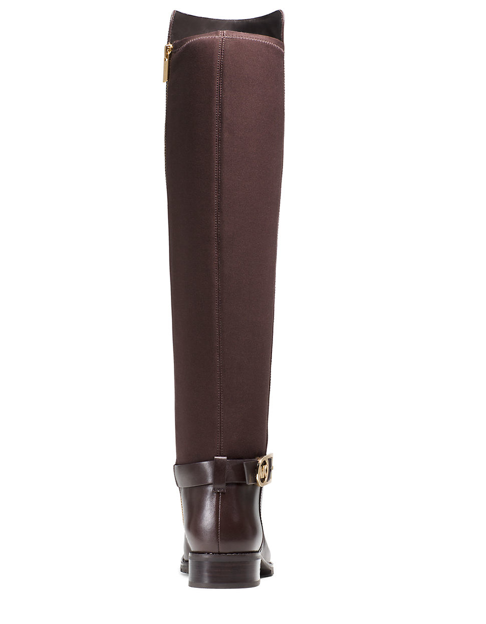 michael kors dark brown boots