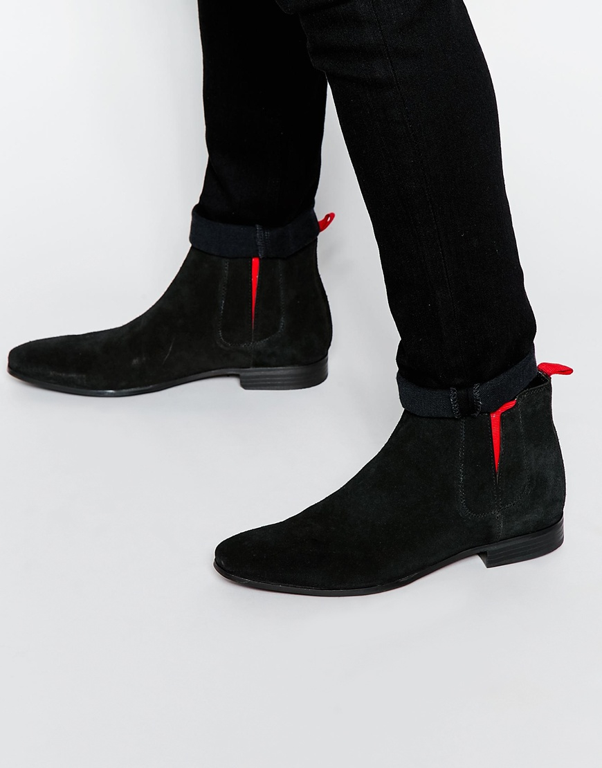 chelsea boots black suede asos chelsea boots in black suede with elastic in chelsea boots black suede asos chelsea boots in black suede with elastic in