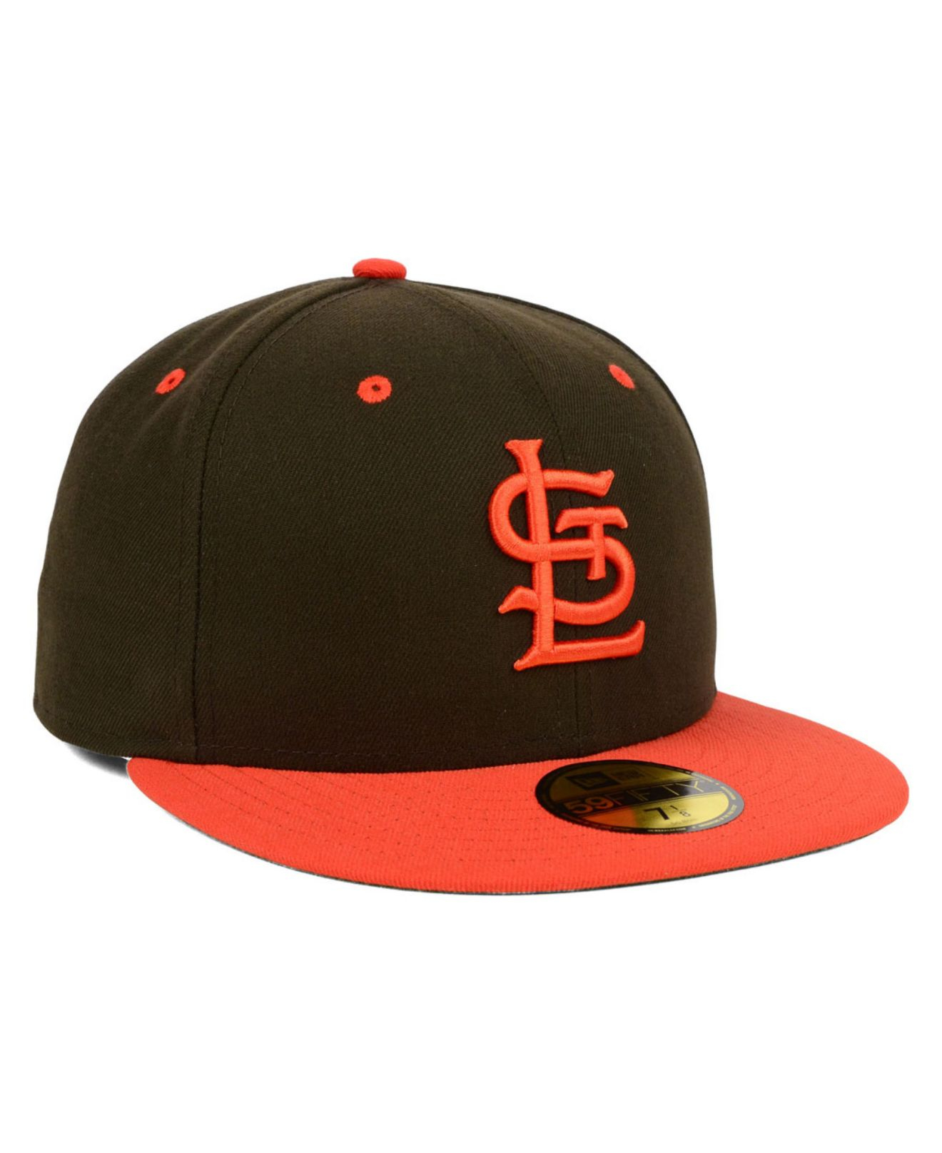 New Era 59FIFTY MLB Men's St. Louis Browns 1946-49 Cooperstown Collection  Fitted Hat 